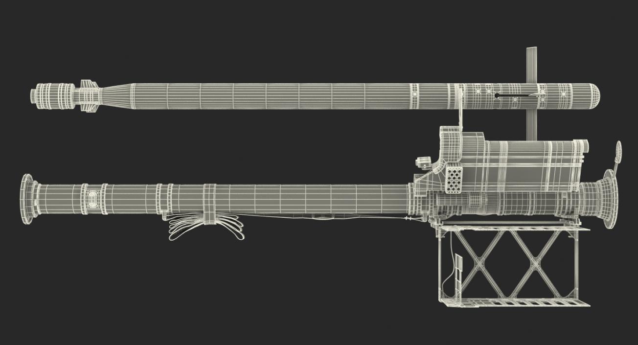 3D FIM-92 Stinger Set model