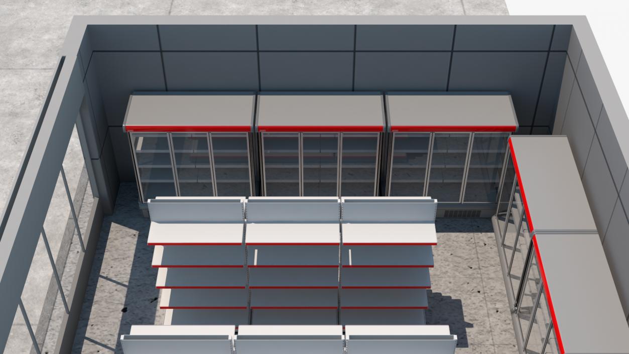 Nova Petrol Station 3D model