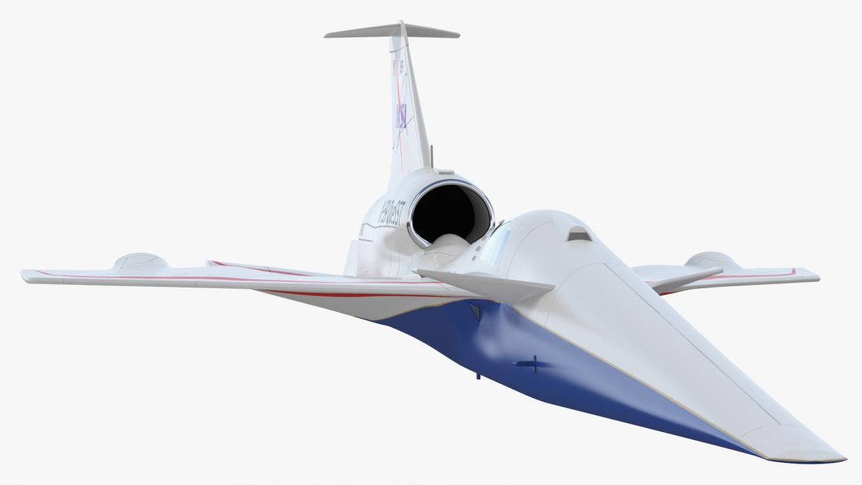 Lockheed Martin X-59 QueSST 3D