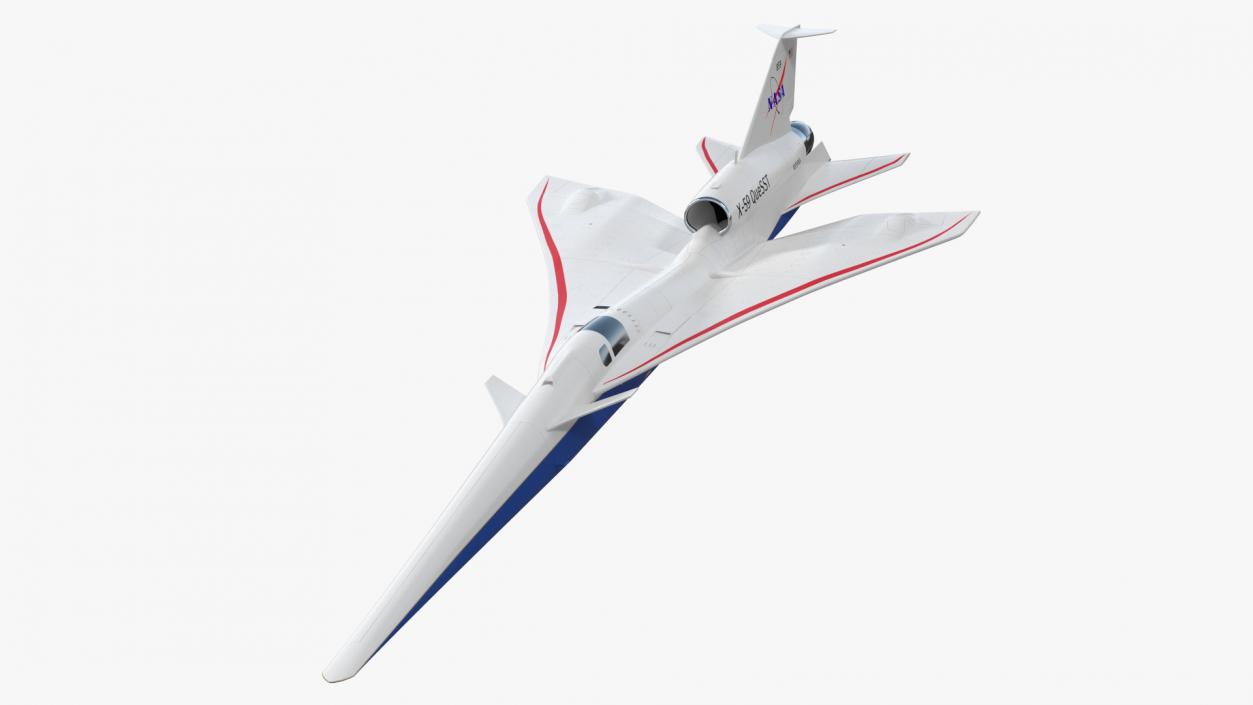 Lockheed Martin X-59 QueSST 3D