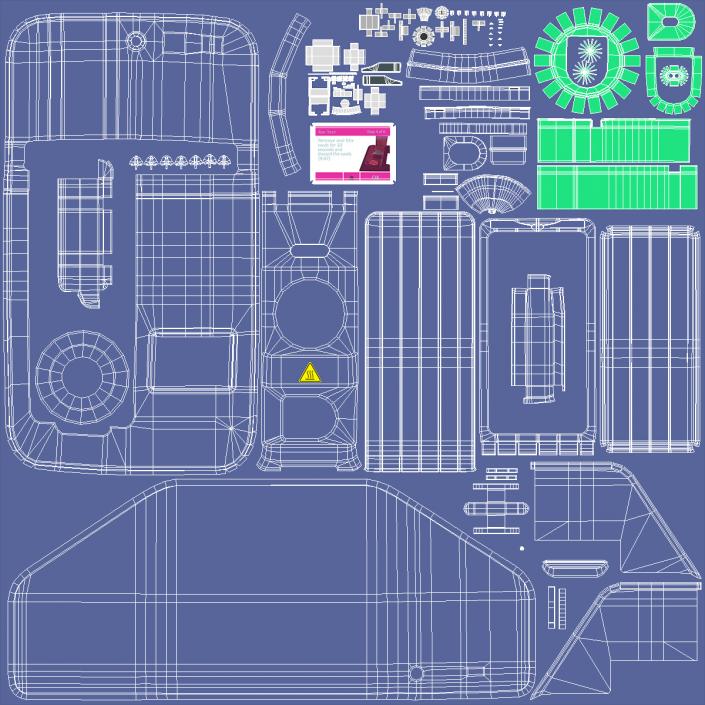 3D model COVID19 Sample Test Machine Conduct