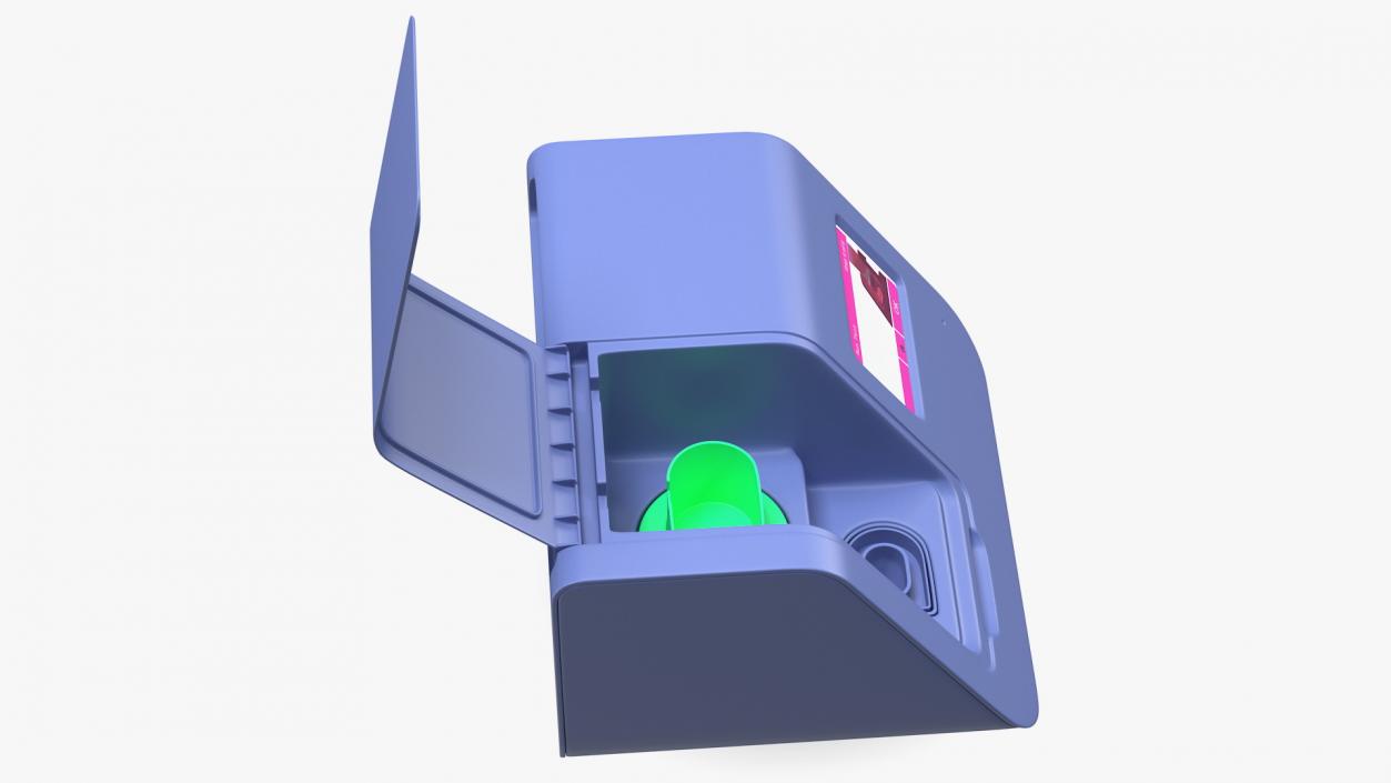 3D model COVID19 Sample Test Machine Conduct