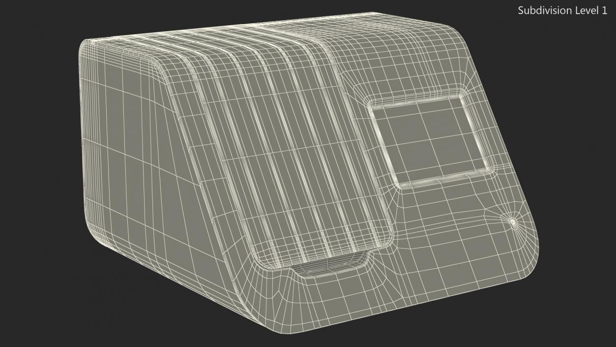 3D model COVID19 Sample Test Machine Conduct