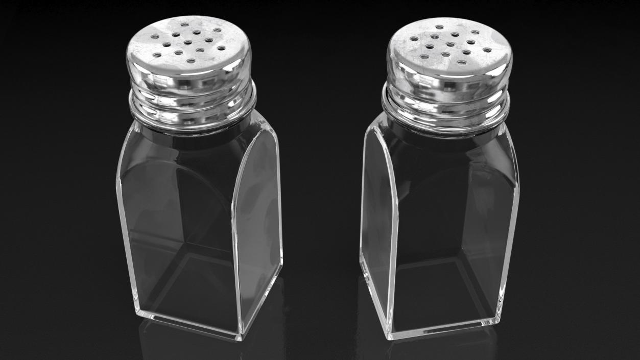 3D model Multipurpose Glass Shaker with Metal Lid