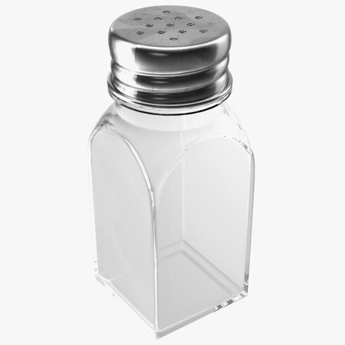 3D model Multipurpose Glass Shaker with Metal Lid