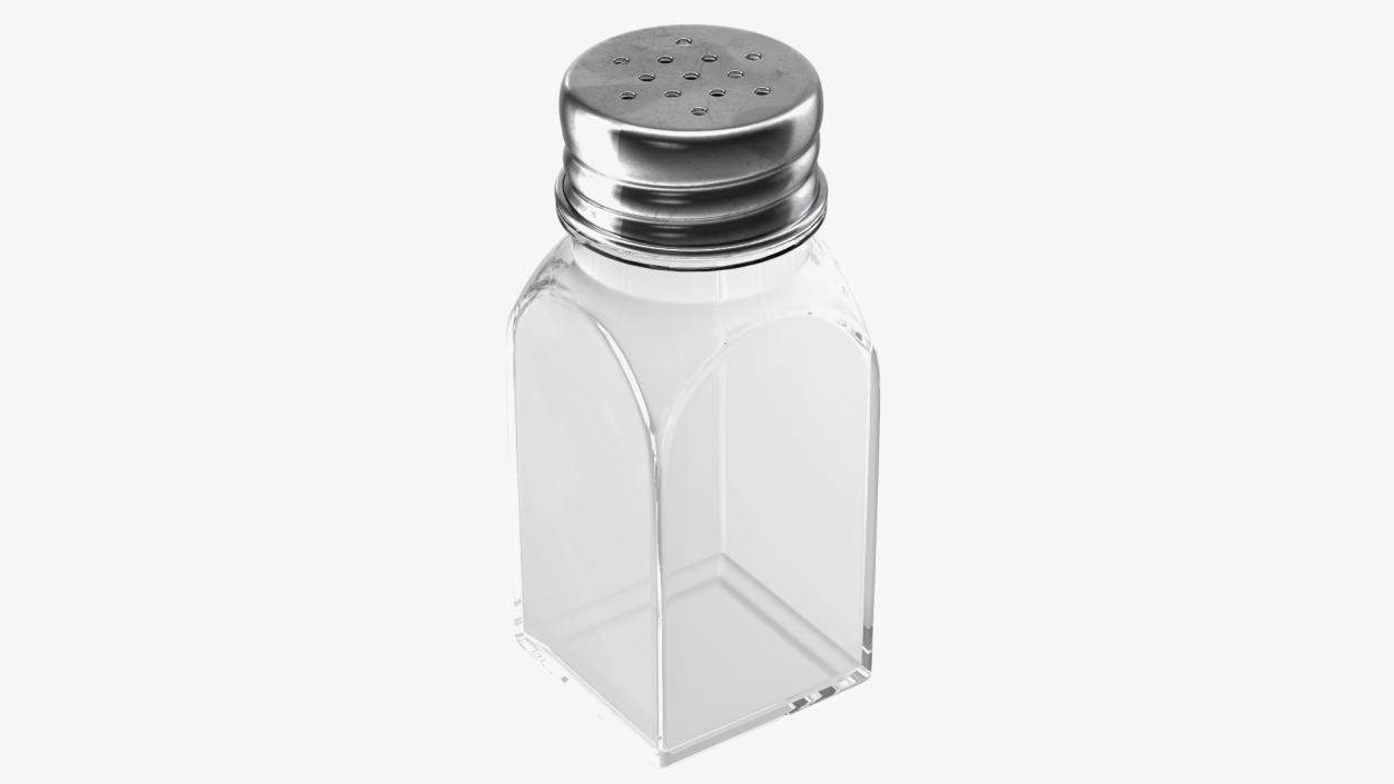 3D model Multipurpose Glass Shaker with Metal Lid