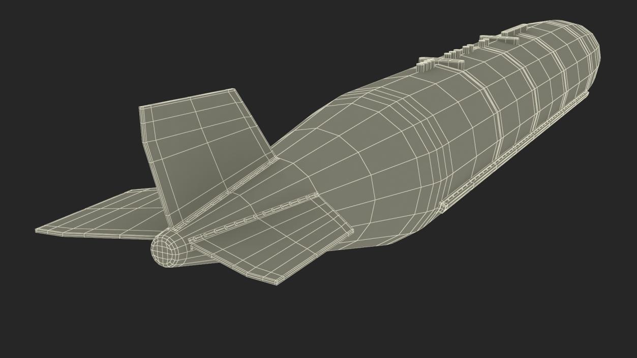 Iranian HESA Saeqeh Fighter Aircraft Simplified 3D