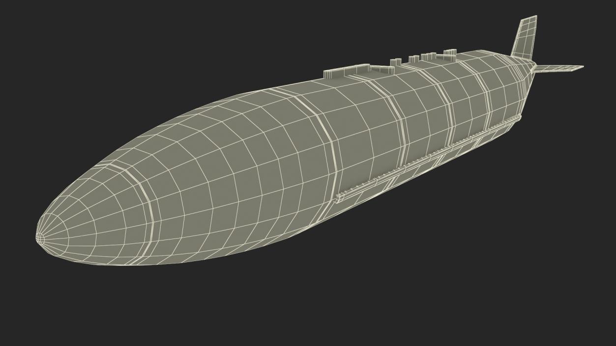 Iranian HESA Saeqeh Fighter Aircraft Simplified 3D