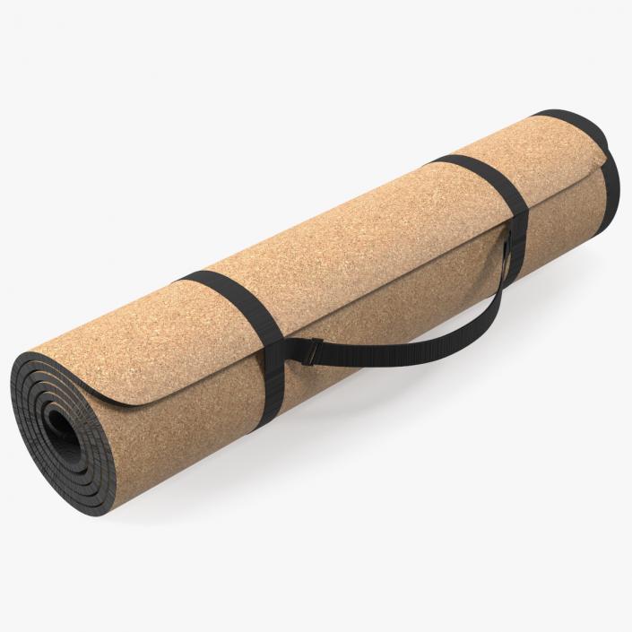 3D Yoga Mat Twisted Cork