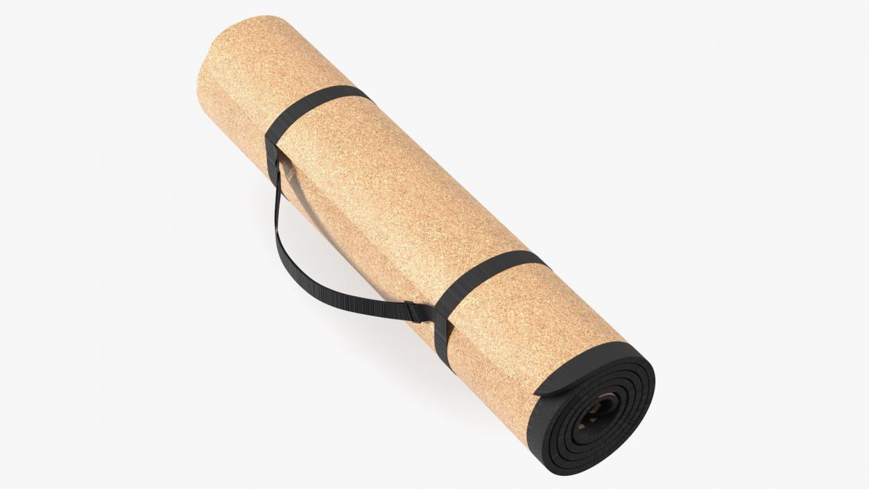 3D Yoga Mat Twisted Cork