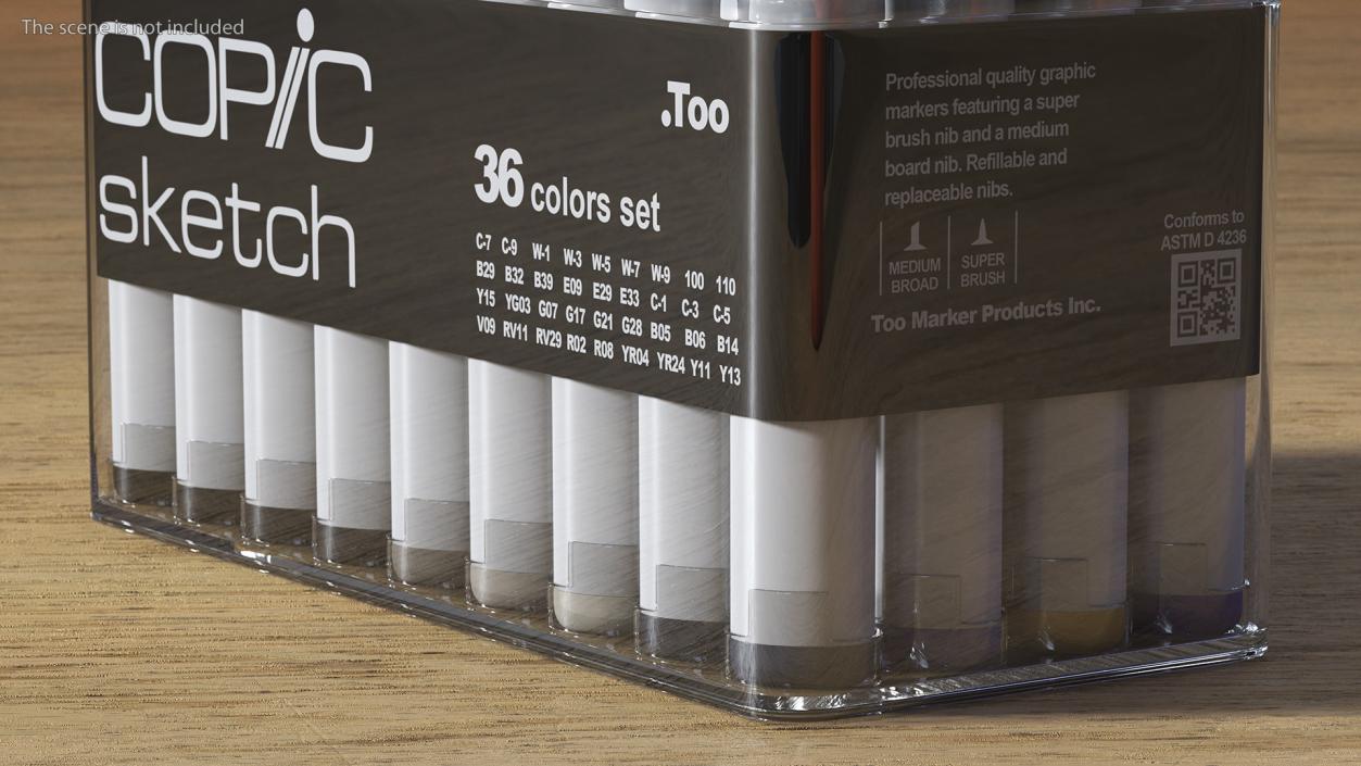 3D Sketch Marker 36 Pack