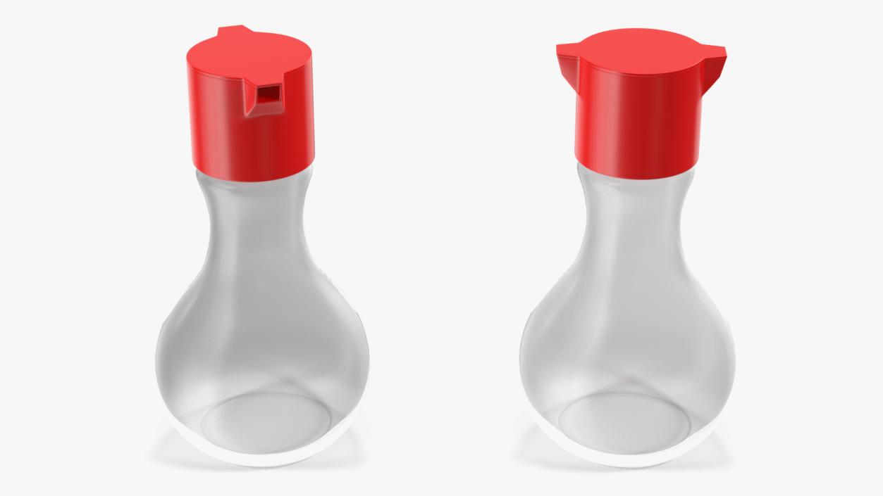 3D Elegant Dispenser for Sauce Empty model