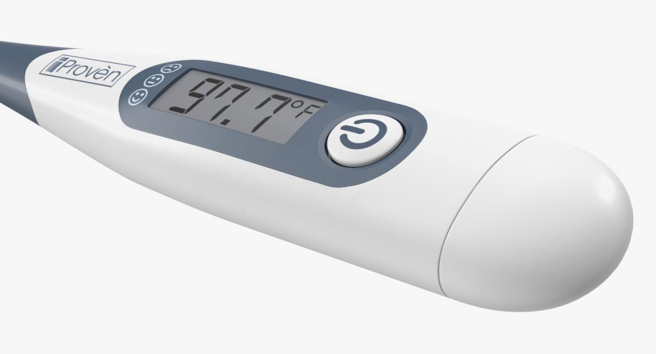 3D Digital Clinical Thermometer model