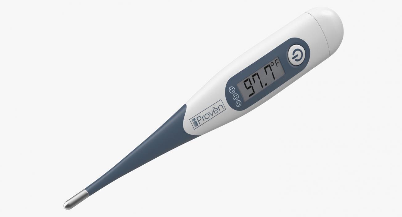 3D Digital Clinical Thermometer model