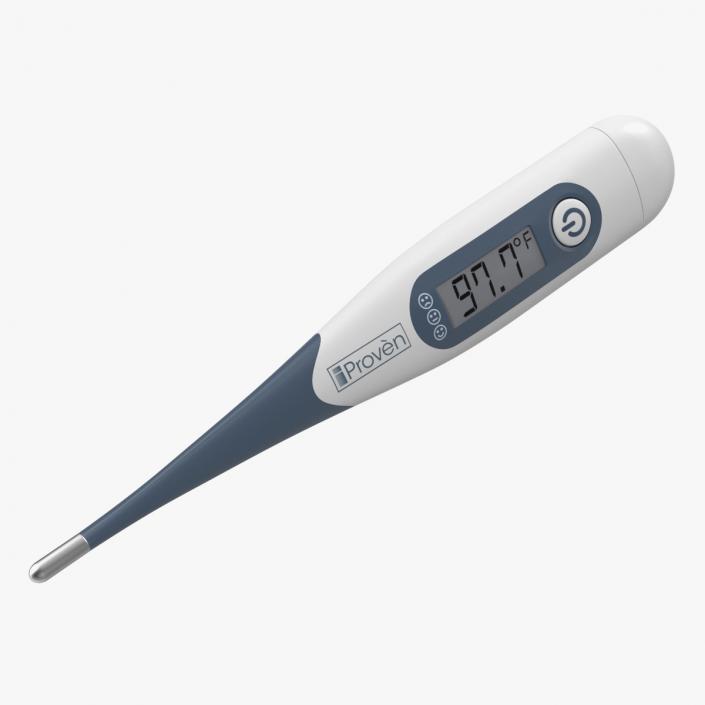 3D Digital Clinical Thermometer model