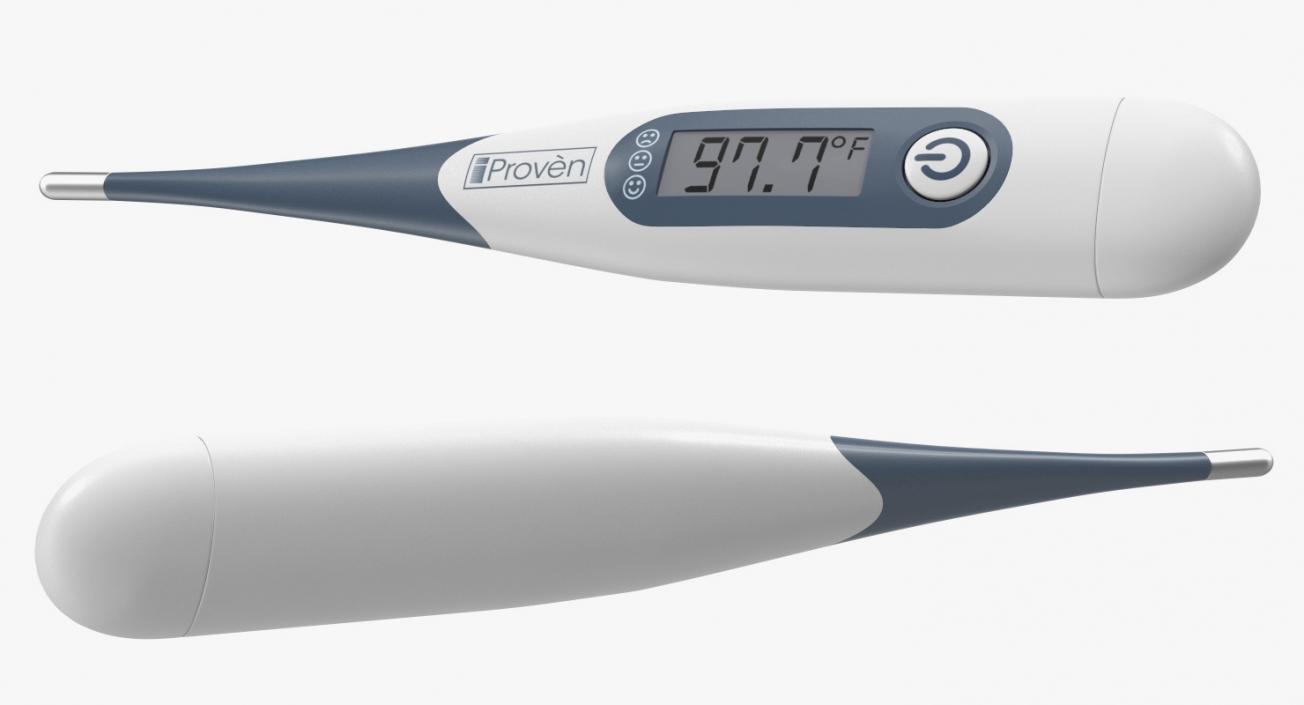 3D Digital Clinical Thermometer model