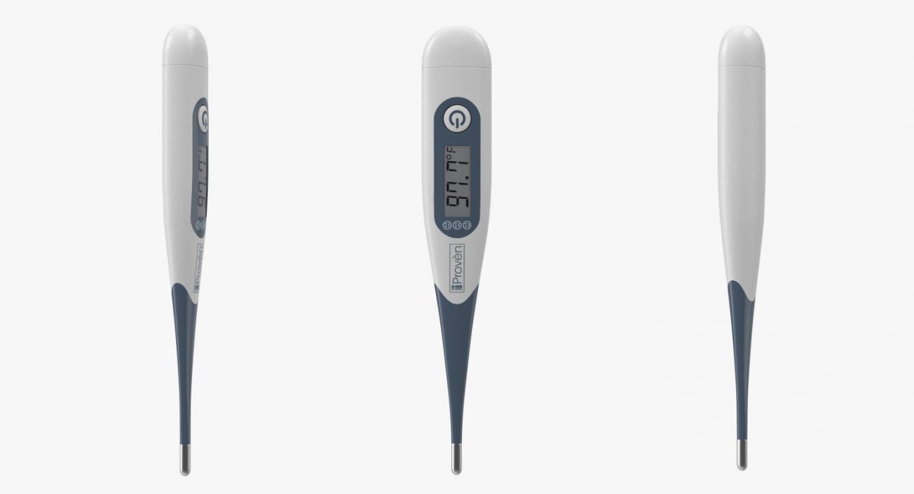 3D Digital Clinical Thermometer model