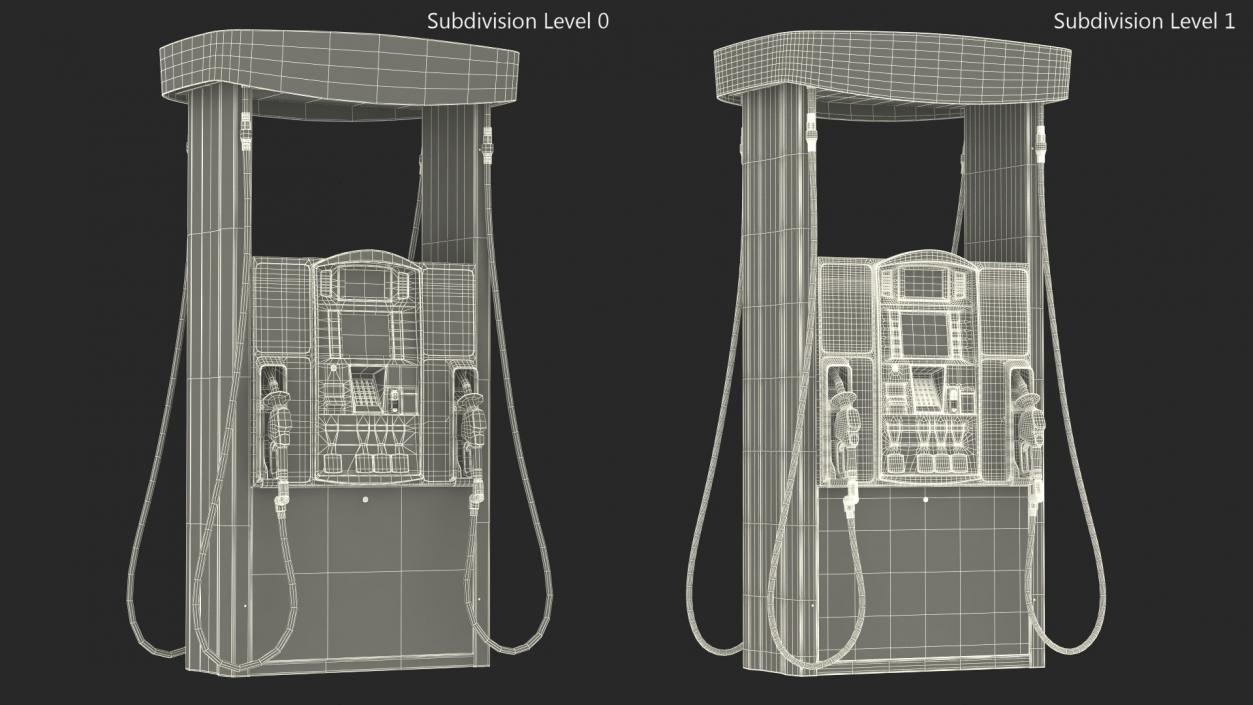 Gas Pump Pilot 3D model