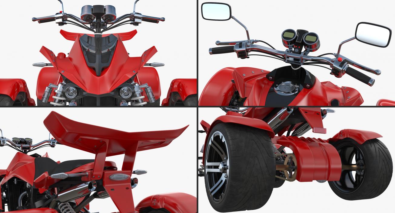 3D model ATV Four Wheelers 3D Models Collection 2