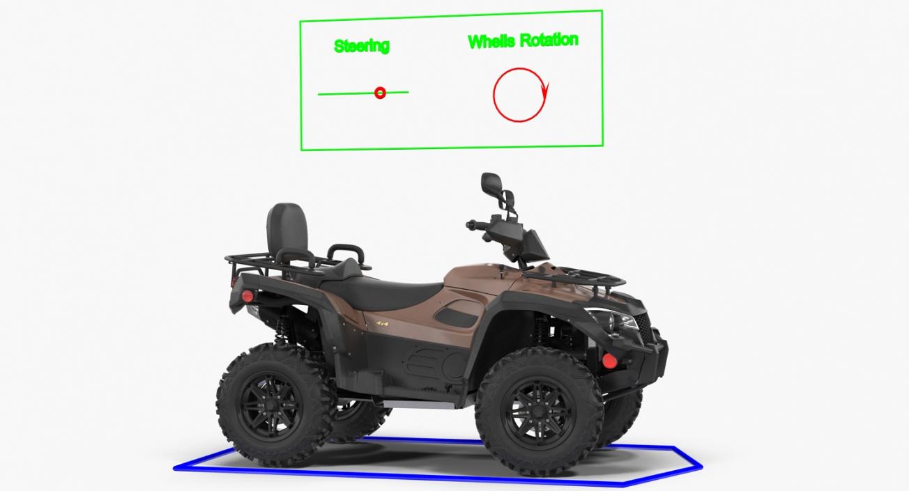 3D model ATV Four Wheelers 3D Models Collection 2