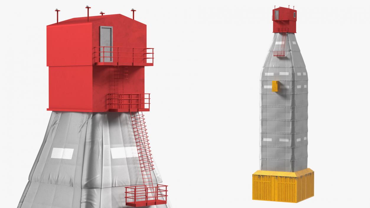 3D model Drilling Rig Shelter