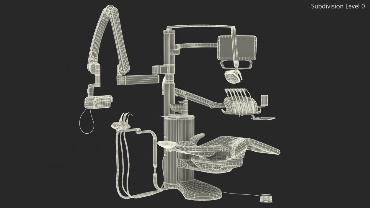 3D Planmeca Sovereign Classic Dental Unit model