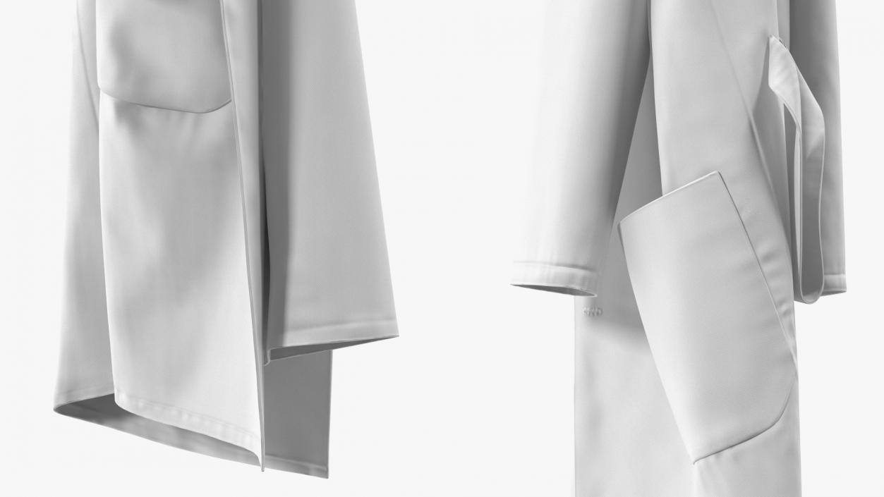 3D Hanging Lab Coat