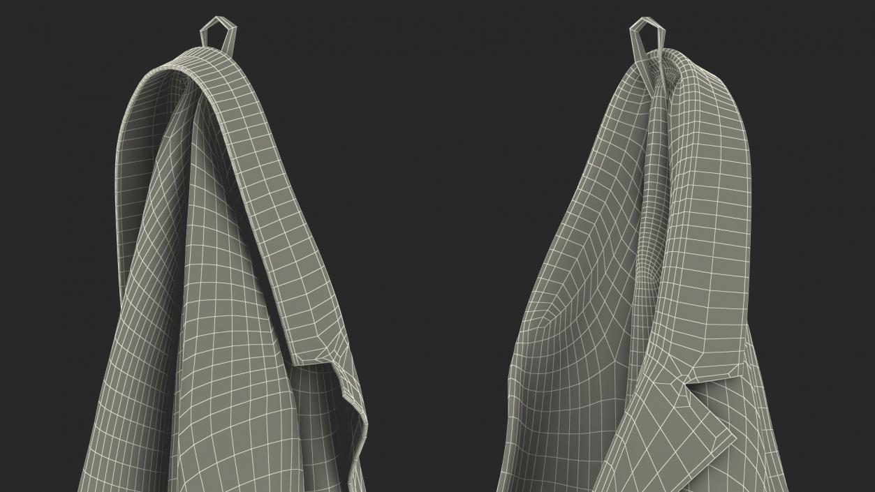 3D Hanging Lab Coat