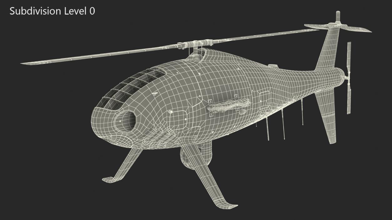 Camcopter UAV Rotorcraft 3D model