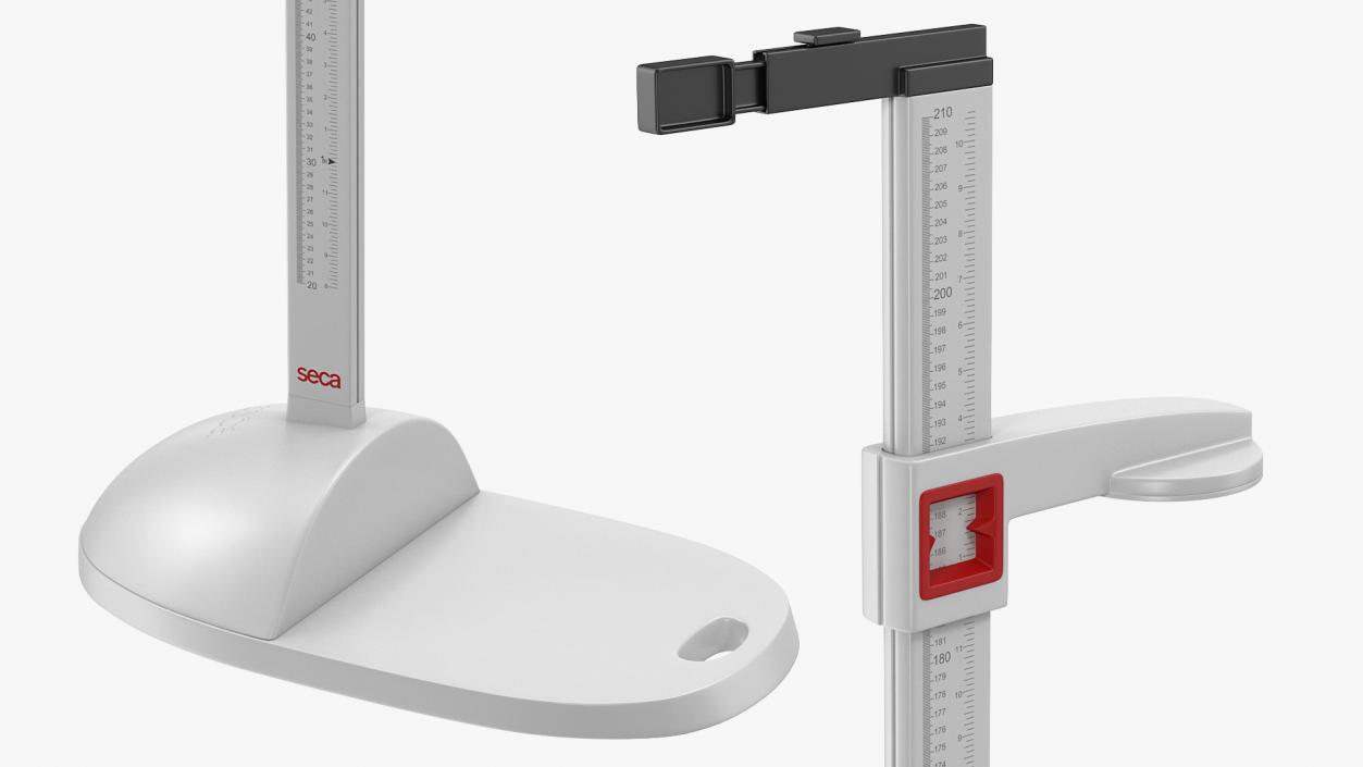 Seca 213 Portable Stadiometer 3D model