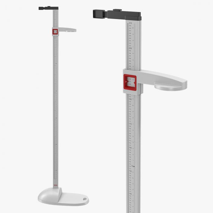 Seca 213 Portable Stadiometer 3D model