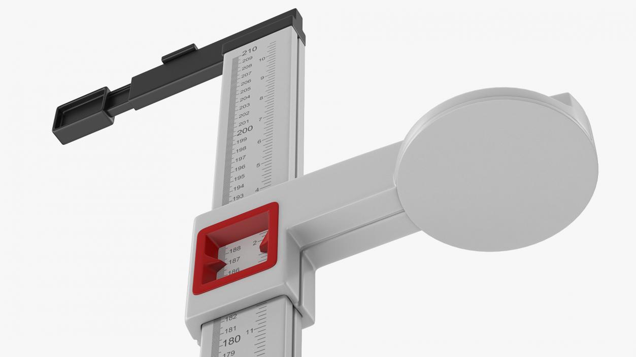 Seca 213 Portable Stadiometer 3D model