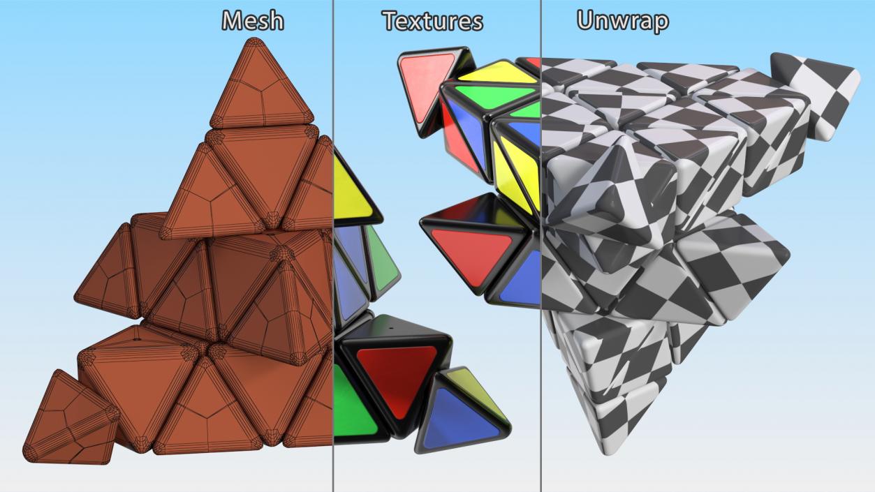 3D Generic Pyraminx Speed Triangle