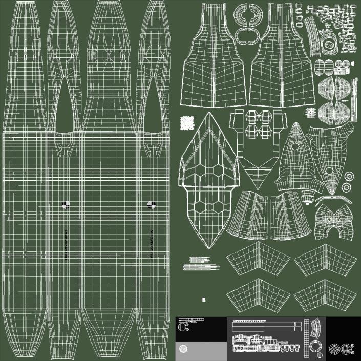 3D Taurus missile KEPD 350 model