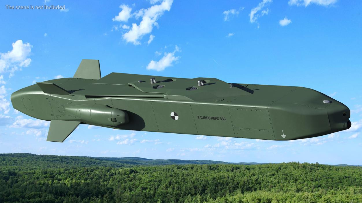 3D Taurus missile KEPD 350 model