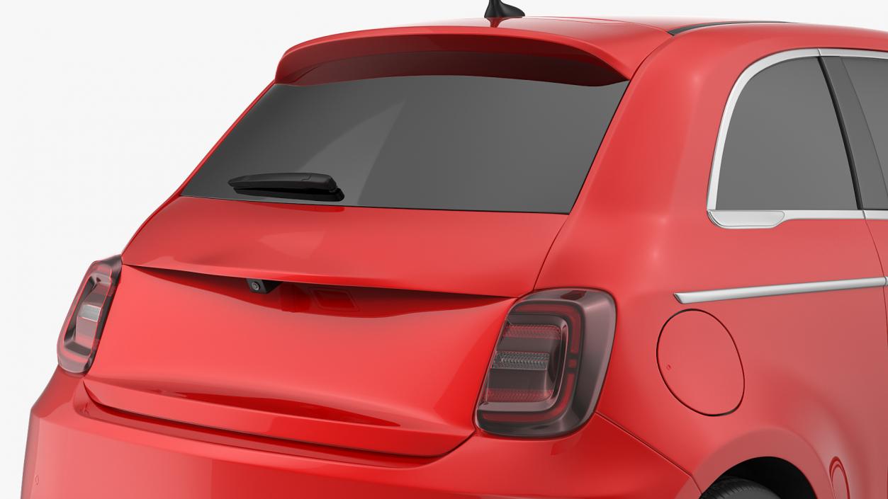 3D model EV Compact Car Simple Interior