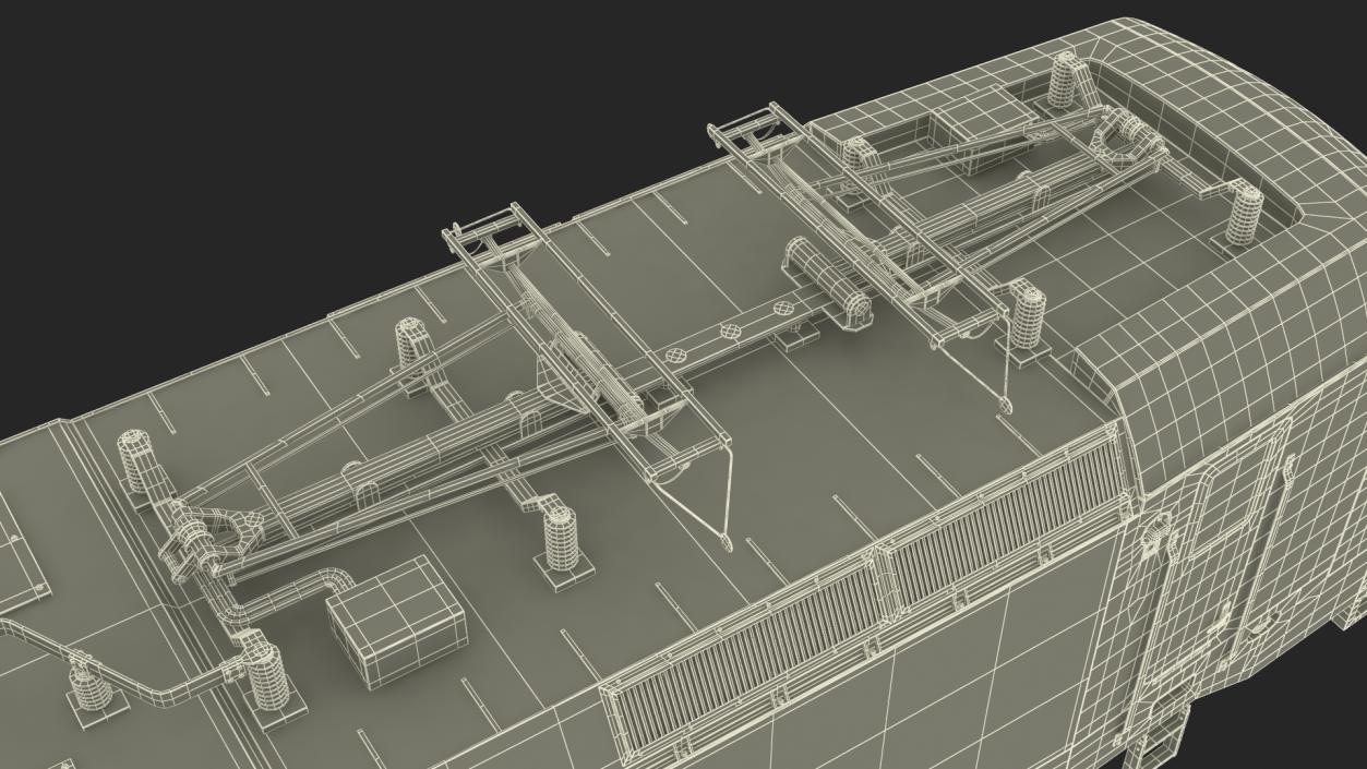 Siemens Mobility Vectron Locomotive Red 3D model