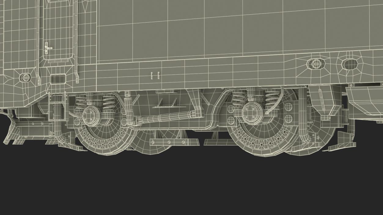 Siemens Mobility Vectron Locomotive Red 3D model