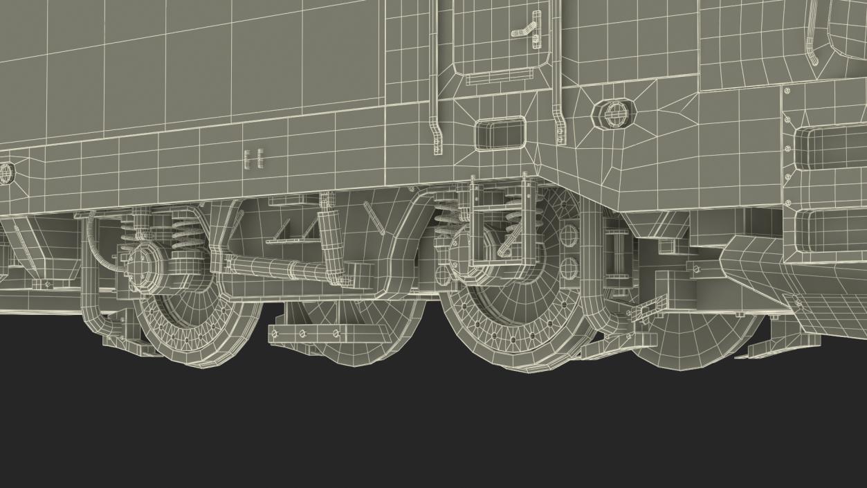 Siemens Mobility Vectron Locomotive Red 3D model