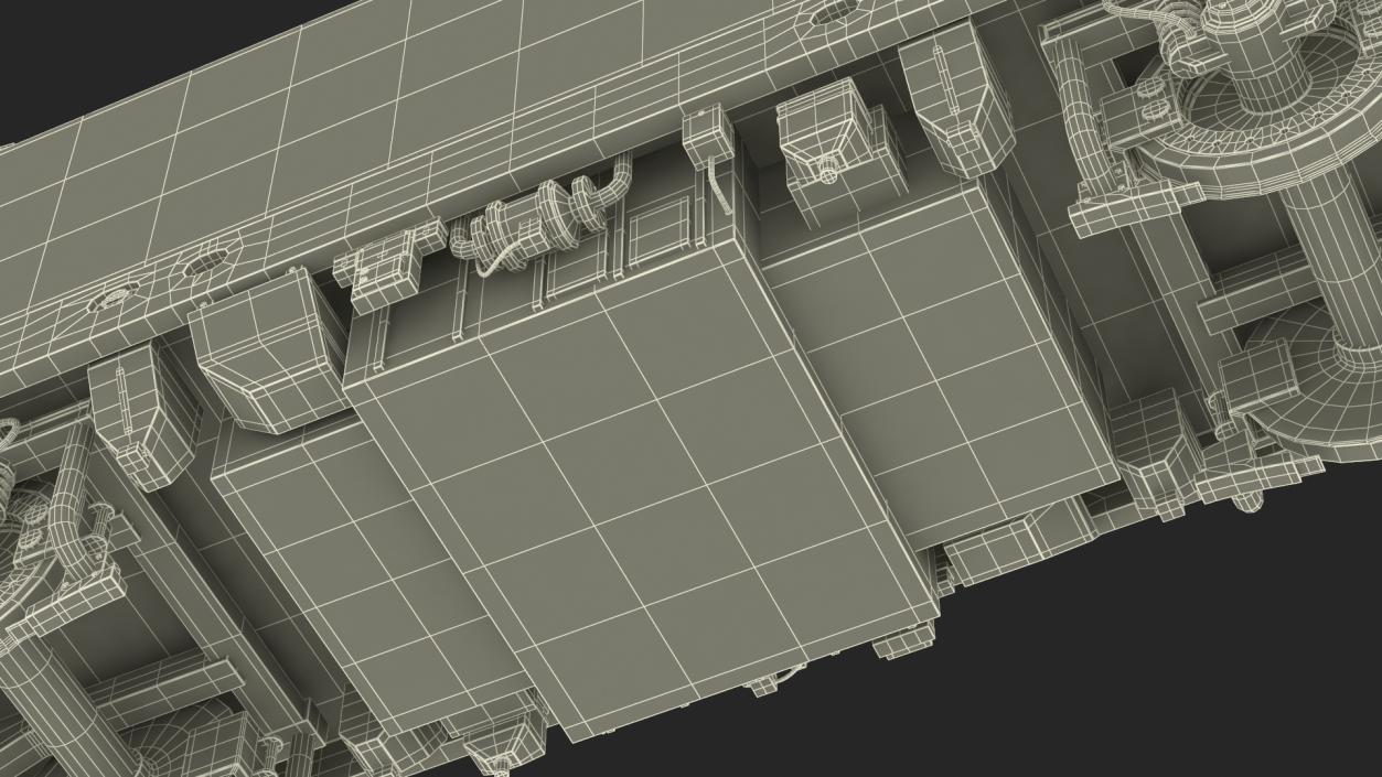 Siemens Mobility Vectron Locomotive Red 3D model