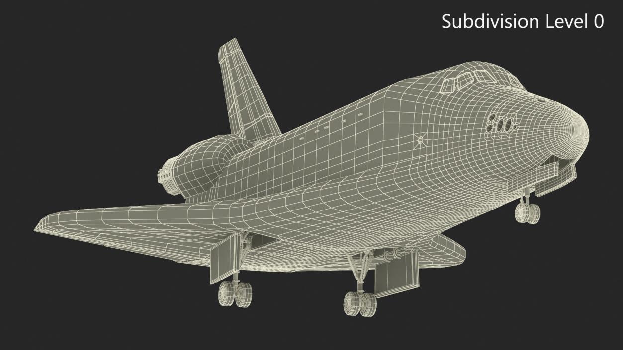 3D Nasa Space Shuttle Endeavour model