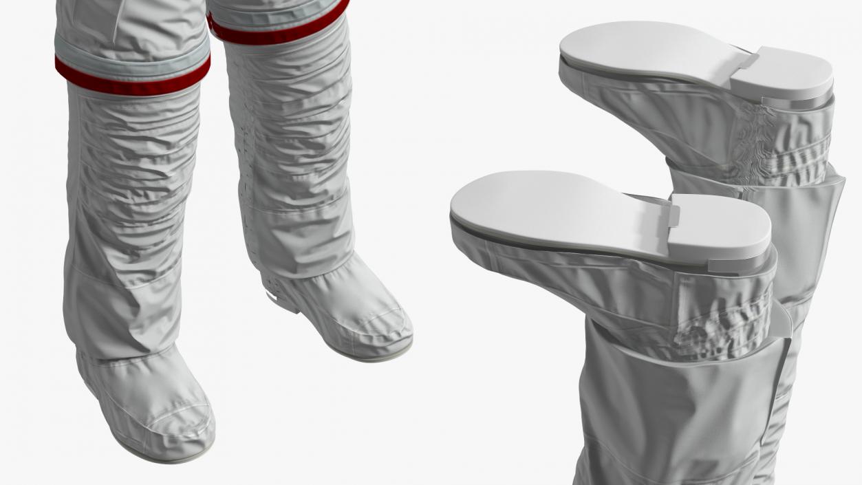 Astronaut Space Suit with Helmet 3D