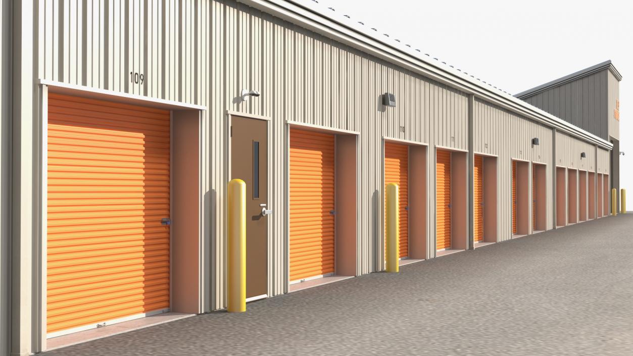 Warehouse Buildings Collection 3 3D