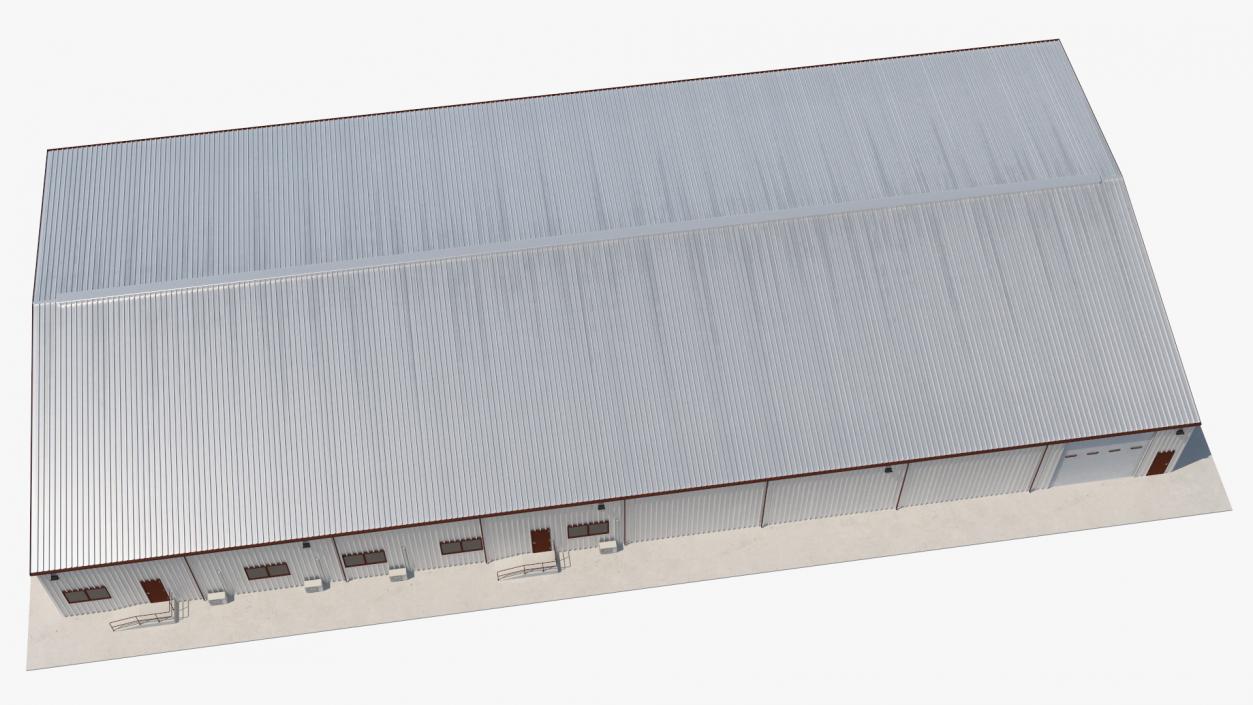 Warehouse Buildings Collection 3 3D