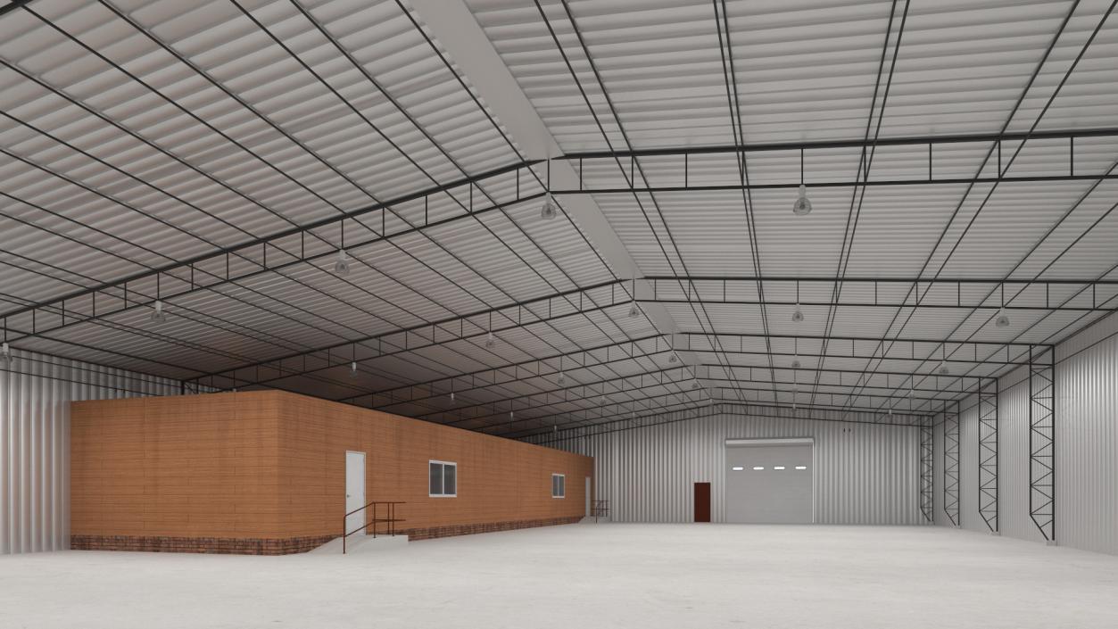 Warehouse Buildings Collection 3 3D