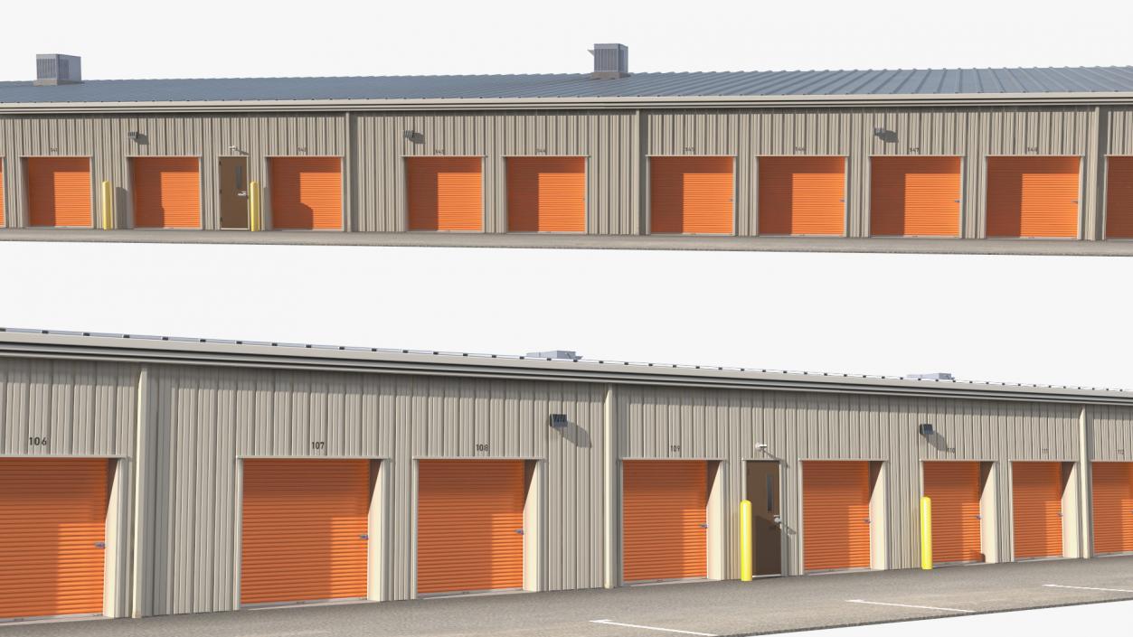 Warehouse Buildings Collection 3 3D