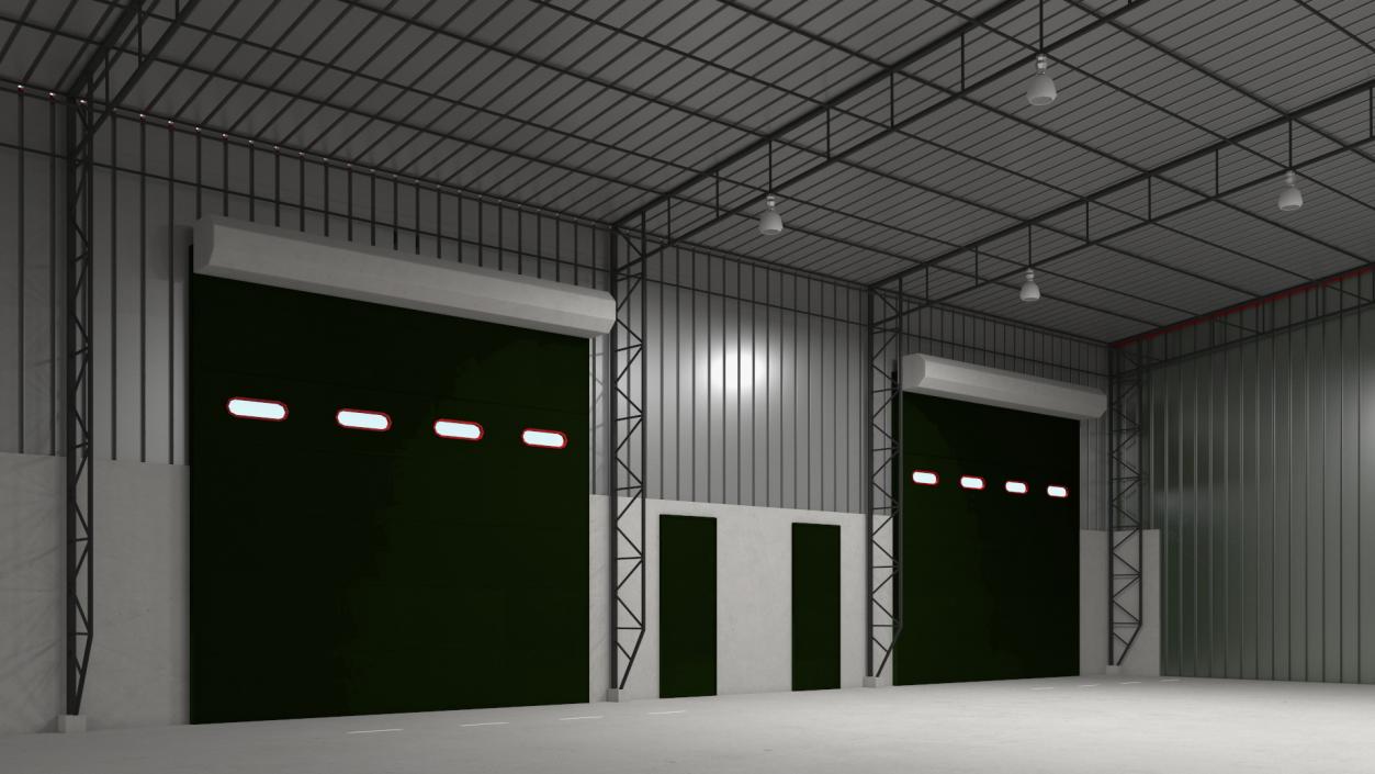 Warehouse Buildings Collection 3 3D