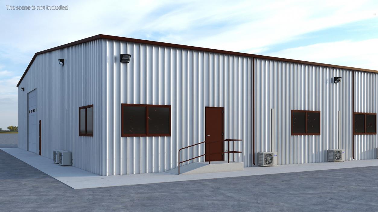 Warehouse Buildings Collection 3 3D