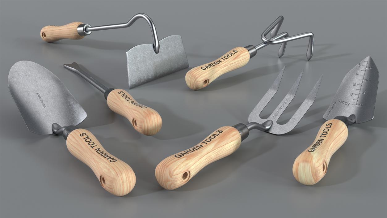 3D Garden Tools Collection 10