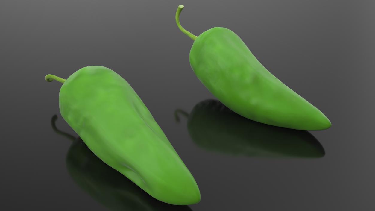 3D Fresh Peppers Collection 4